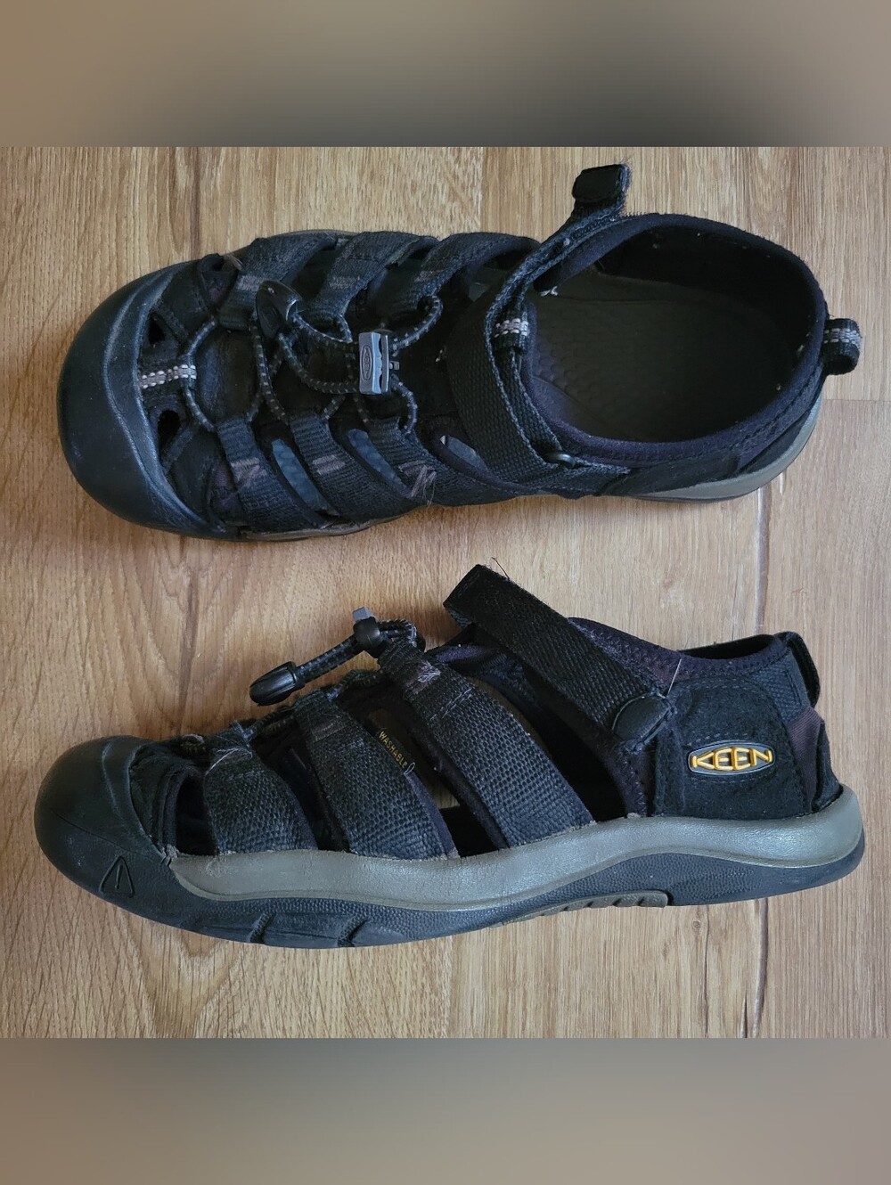 Keen Black Boys Outdoor Sandals